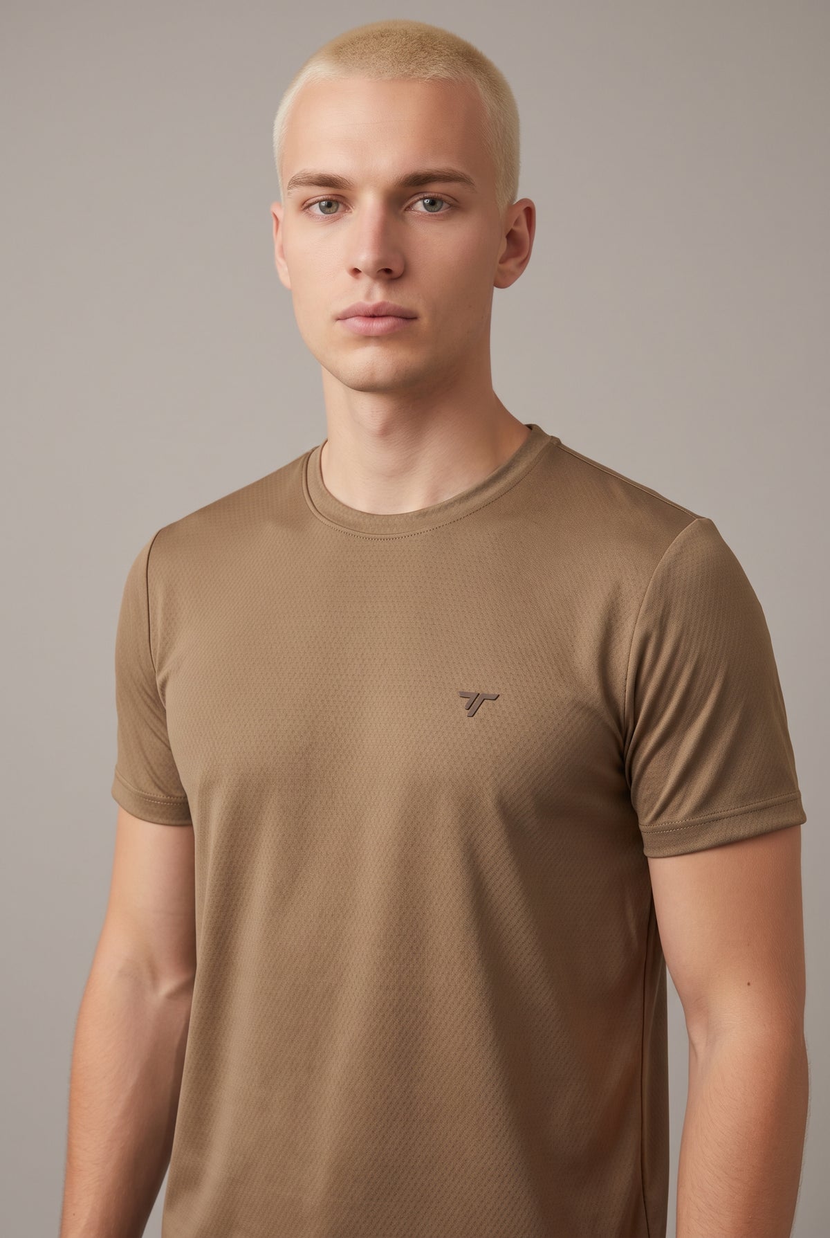 Camiseta Poliamida Marrom TyrvaSpeed
