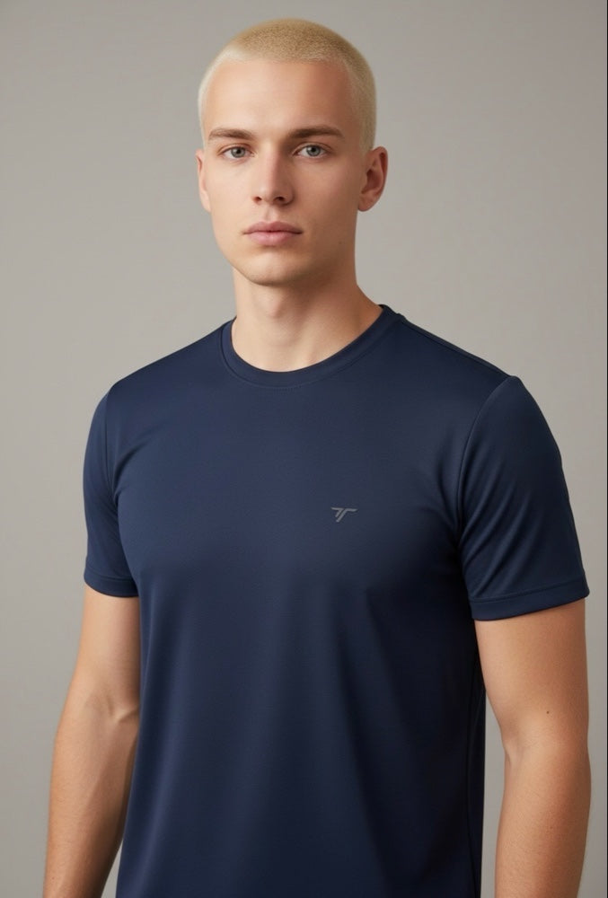 Camiseta Poliamida Azul Marinho TyrvaSpeed