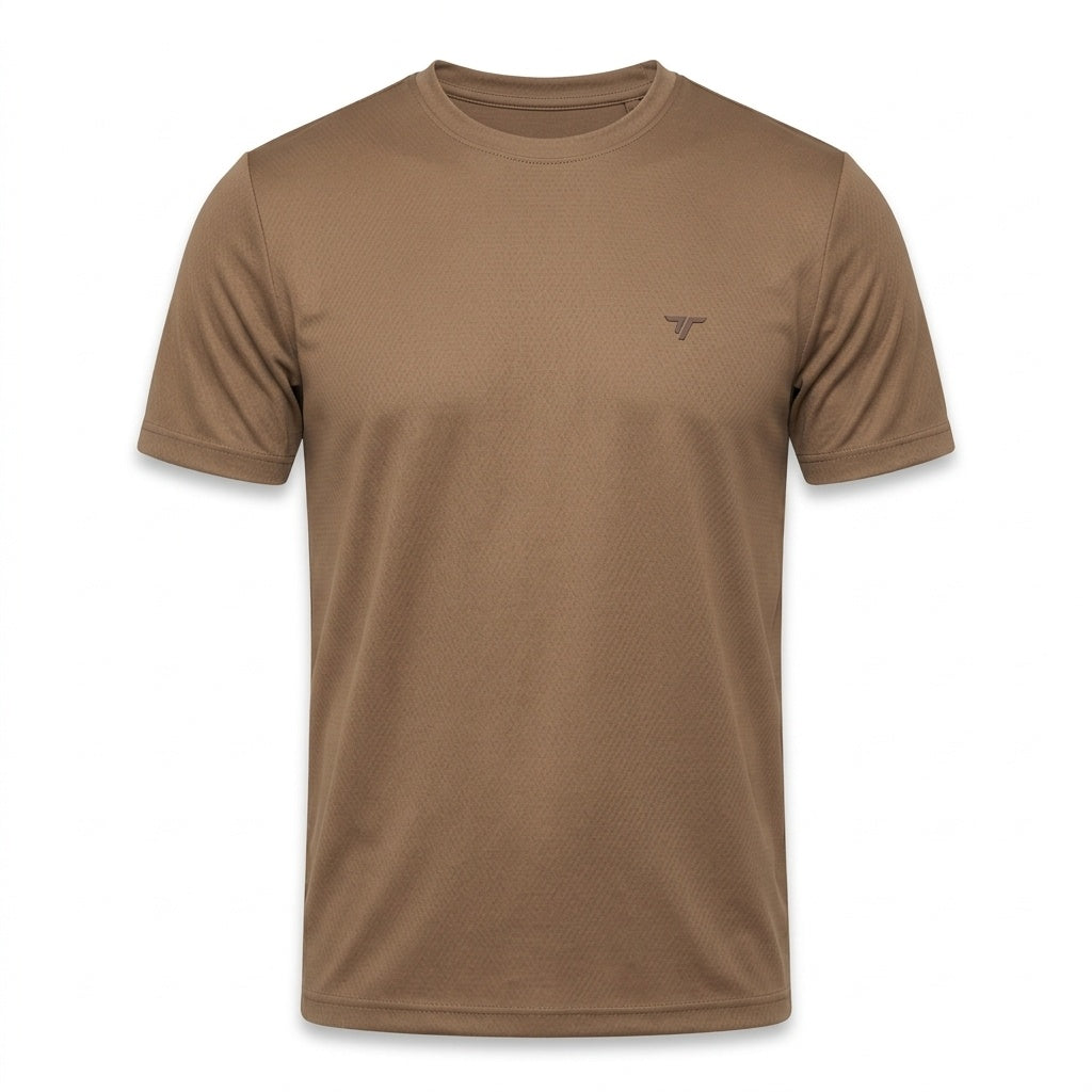 Camiseta Poliamida Marrom TyrvaSpeed