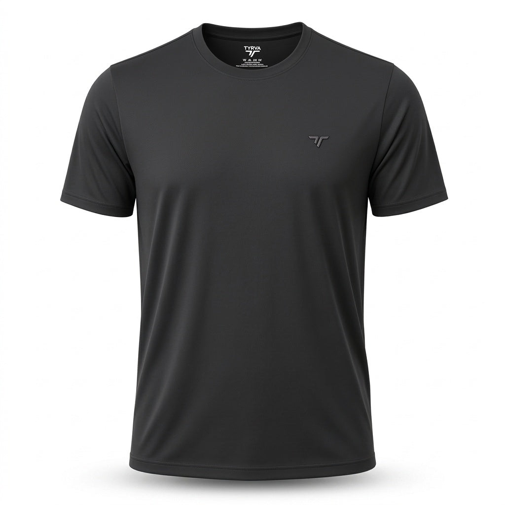 Camiseta Poliamida Preta TyrvaTech